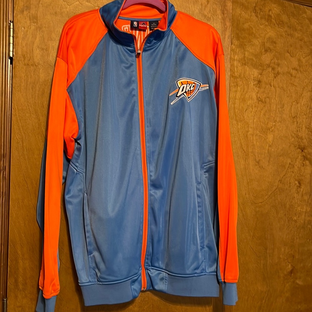 Mens Thunder basketball jacket